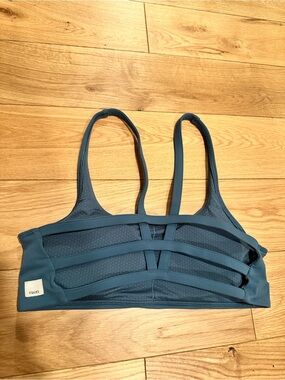 Vuori Teal Strappy Sports Bralette